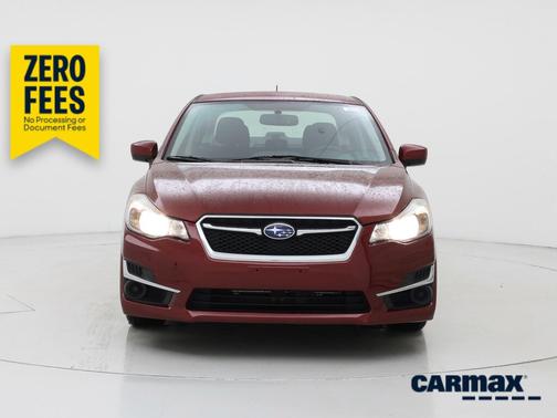 Red 2015 Subaru Impreza 2.0I Premium