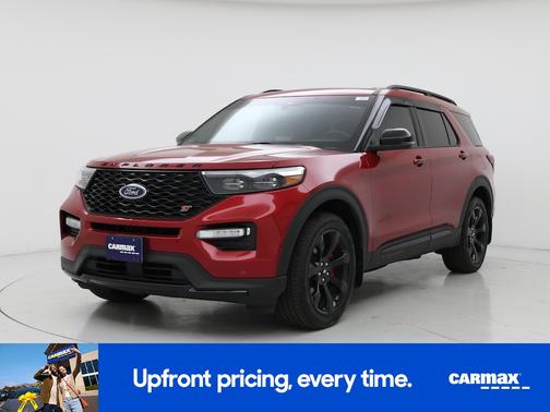 Red 2023 Ford Explorer ST