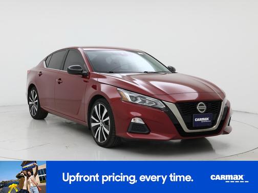 Red 2021 Nissan Altima SR