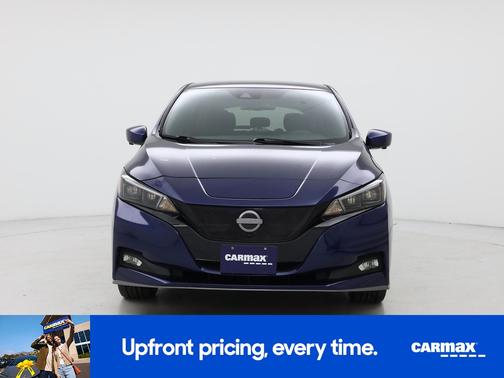 Blue 2024 Nissan Leaf SV Plus