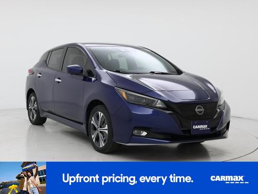Blue 2024 Nissan Leaf SV Plus
