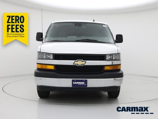 White 2023 Chevrolet Express 3500 LT