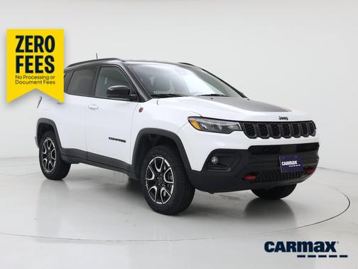 White 2025 Jeep Compass Trailhawk