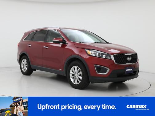 Burgundy 2016 Kia Sorento LX