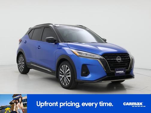 Blue 2024 Nissan Kicks SR