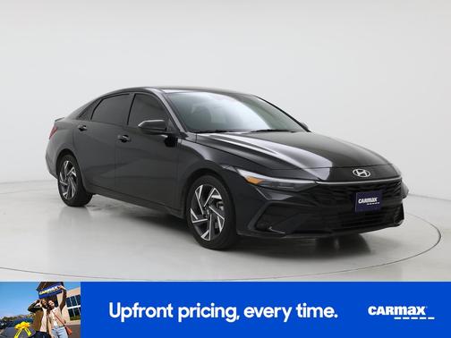 Black 2025 Hyundai ELANTRA SEL Sport