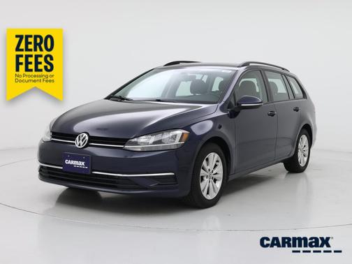 Blue 2018 Volkswagen Golf S