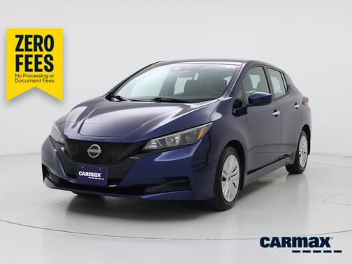 Blue 2024 Nissan Leaf S