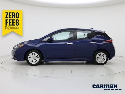 Blue 2024 Nissan Leaf S
