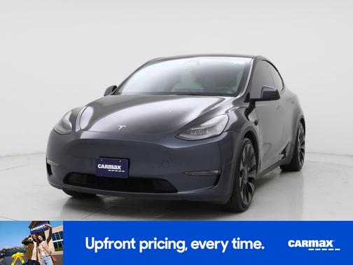 Gray 2024 Tesla Model Y Performance