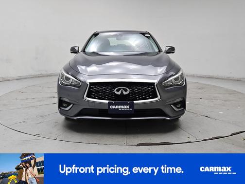 Gray 2018 INFINITI Q50 Luxe