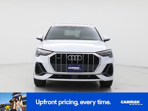 White 2022 Audi Q3 S-Line Premium