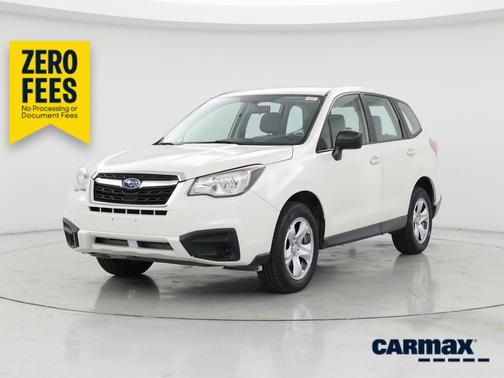White 2017 Subaru Forester 2.5I
