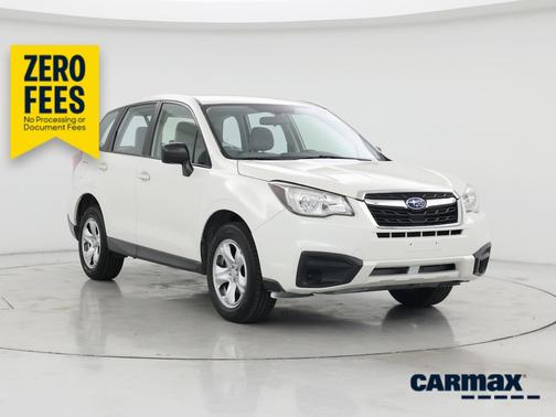 White 2017 Subaru Forester 2.5I