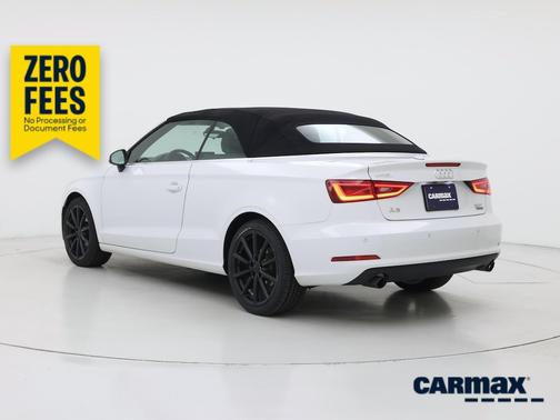White 2015 Audi A3 Premium
