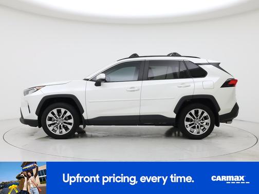 White 2021 Toyota RAV4 XLE Premium