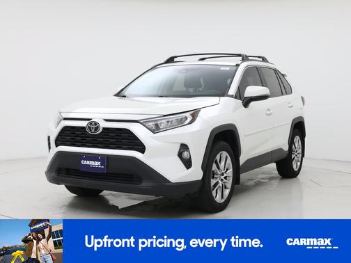 White 2021 Toyota RAV4 XLE Premium