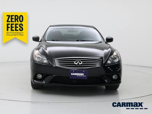 Black 2015 INFINITI Q60