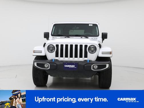 White 2023 Jeep Wrangler 4xe Unlimited Sahara