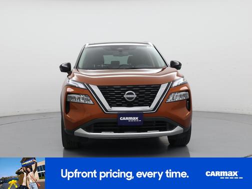 Orange 2023 Nissan Rogue Platinum