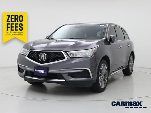 Gray 2018 Acura MDX