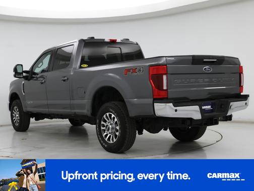 Gray 2022 Ford F-250 Lariat