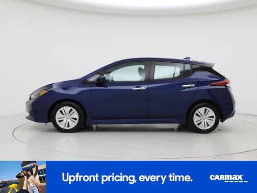 Blue 2021 Nissan Leaf S