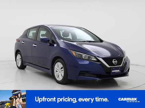 Blue 2021 Nissan Leaf S