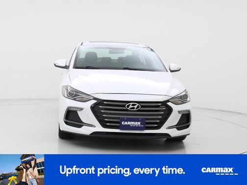 White 2018 Hyundai ELANTRA Sport