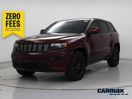Red 2019 Jeep Grand Cherokee Altitude