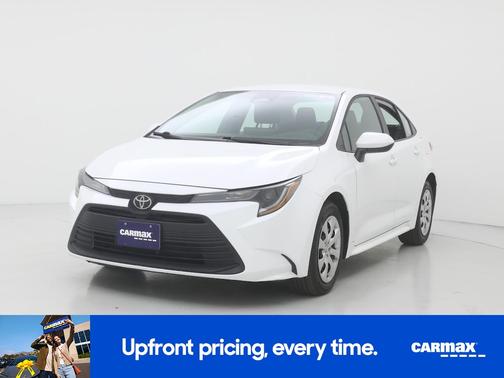 White 2025 Toyota Corolla LE