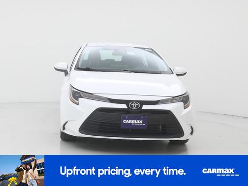 White 2025 Toyota Corolla LE