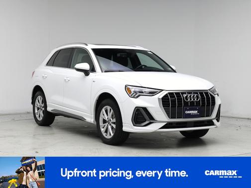 White 2024 Audi Q3 S-Line Premium