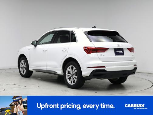 White 2024 Audi Q3 S-Line Premium