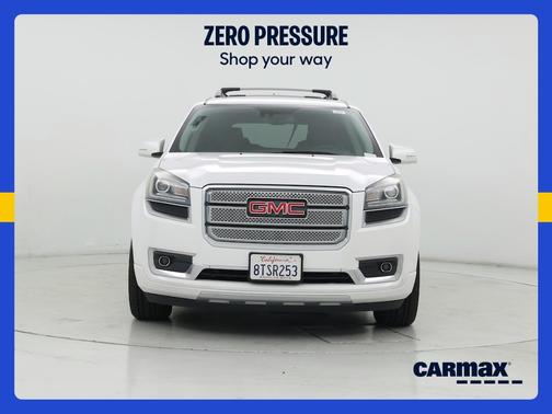 White 2016 GMC Acadia Denali