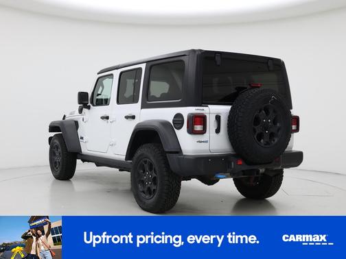 White 2023 Jeep Wrangler 4xe Willy's