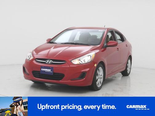 Red 2016 Hyundai Accent SE