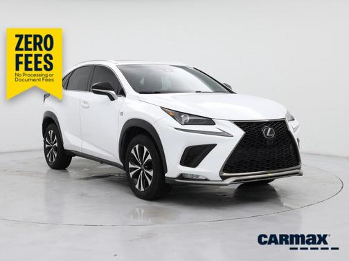 White 2019 Lexus NX 300 F-Sport