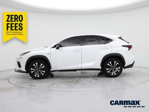 White 2019 Lexus NX 300 F-Sport