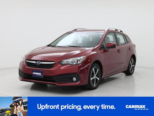 Red 2022 Subaru Impreza Premium