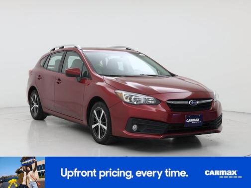 Red 2022 Subaru Impreza Premium