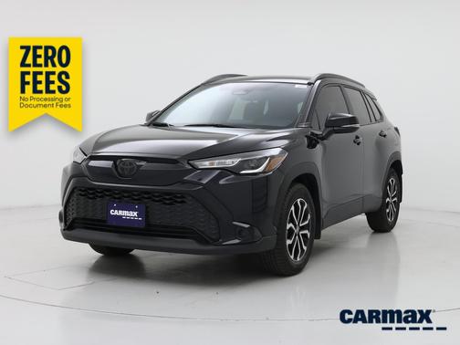 Black 2025 Toyota Corolla Cross Hybrid SE