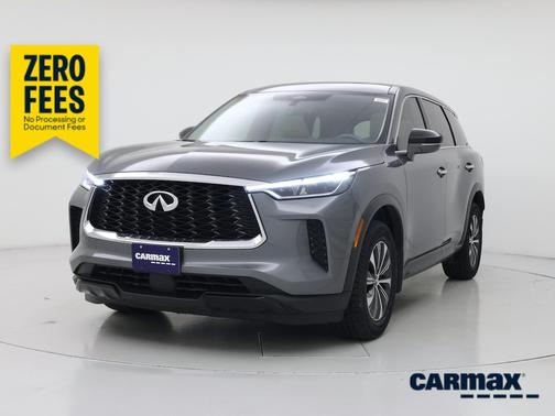 Gray 2024 INFINITI QX60 Pure