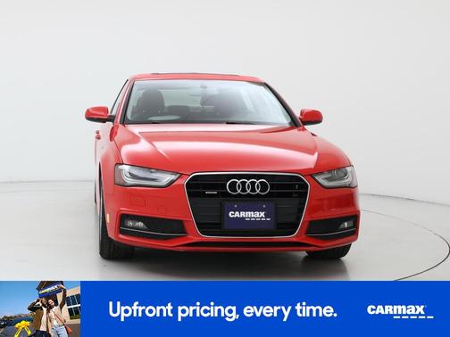 Red 2016 Audi A4 Premium