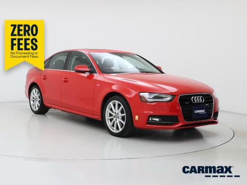 Red 2016 Audi A4 Premium