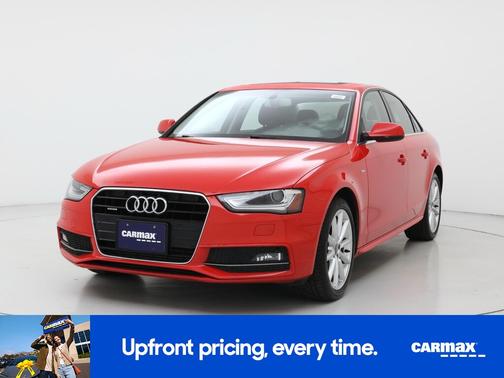 Red 2016 Audi A4 Premium