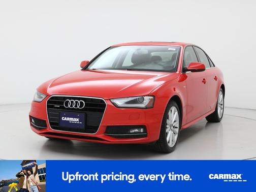Red 2016 Audi A4 Premium