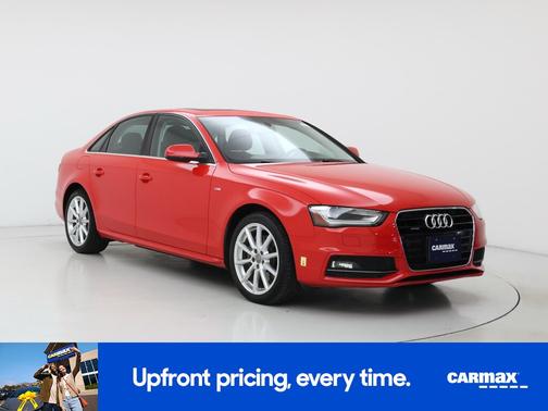 Red 2016 Audi A4 Premium