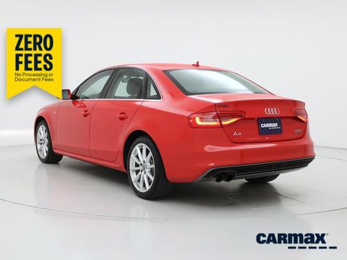 Red 2016 Audi A4 Premium