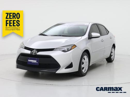 Silver 2017 Toyota Corolla LE